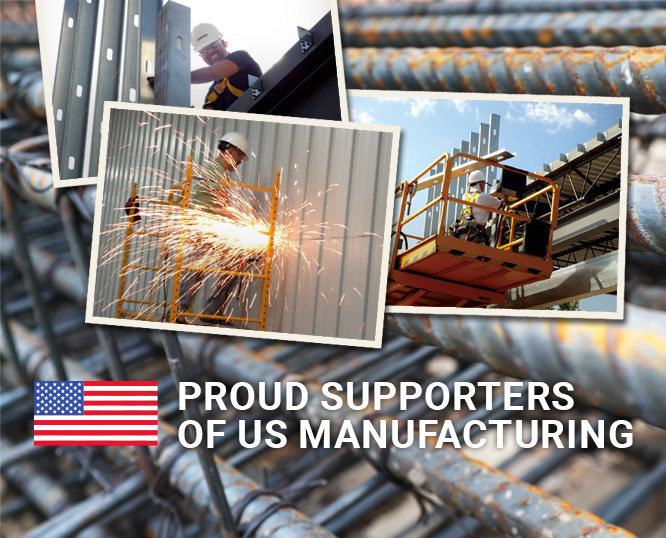 Proud Supporters of US Manufacturing